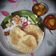 puja का कुकस्नैप जब उन्होंने पंजाबी छोले और भटुरे (punjabi chole aur bhature reicpe in Hindi) बनाया था।