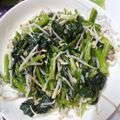 Cooksnap của LAM THANH khi họ làm theo món Rau cải bó xôi và giá đỗ trộn kiểu Nhật