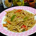 Urmi Desai's cooksnap of when they made વેજીટેબલ હક્કા નુડલ્સ(veg hakka noodles recipe in Gujarati).