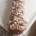 El cooksnap de Mariluz cuando hizo Brazo gitano de Nutella.