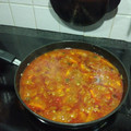 El cooksnap de Ana RePa cuando hizo Fideos a la cazuela.