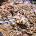 Oláh Emese Cooksnap-ja, amikor elkészítette a(z) Gombapörkölt receptet.