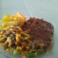 Cooksnap dari Bunda Ainy untuk resep Steak Tempe Saus Lada Hitam