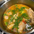 El cooksnap de Mike A Gutierrez cuando hizo Cazuela de ave chilena.