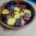 El cooksnap de Joaquín López Ortuño cuando hizo Costillas de cerdo con vino y miel.
