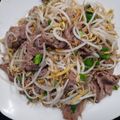 Cooksnap của Nhà Vân khi họ làm theo món Giá mướp xào thịt bò