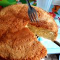 Cooksnap của Ú Còiii khi họ làm theo món Bánh gato Hong Kong làm bằng nồi cơm điện (khuôn 16cm)