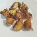El cooksnap de Yovanis Liens cuando hizo Papas de fuego.