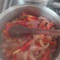 El cooksnap de Any jm cuando hizo Lomito saltado.