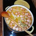 Maszlavér Eszter Flóra Cooksnap-ja, amikor elkészítette a(z) Frankfurti leves receptet.