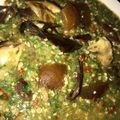 The- Scrumptious Palace 's cooksnap of when they made Okro soup.