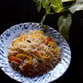 sandhya Dutta 's cooksnap of when they made সেজোয়ান চাউ (schezwan chow recipe in Bengali).