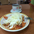El cooksnap de Jess Ceballos cuando hizo Chilaquiles verdes con pollo y huevo.