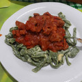 El cooksnap de Andrea Tarantino cuando hizo Fideos de espinaca.