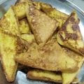 Cooksnap Zarafafiis ❣️🌹 semasa beliau membuat Roti Goreng Telur+Susu.