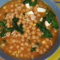 El cooksnap de vanne🤗 cuando hizo Potaje de garbanzos y bacalao skrei.