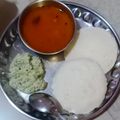 Falguni Shah's cooksnap of when they made ઇડલી સંભાર વિથ ચટણી (idli sambhar with chutney recipe in Gujarati).