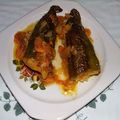 El cooksnap de Mari Carmen cuando hizo Pimientos rellenos.