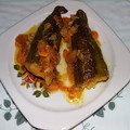 El cooksnap de Mari Carmen cuando hizo Pimientos rellenos.