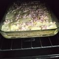 El cooksnap de Mauro Passeggi cuando hizo Milhojas de papa.