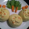 Cooksnap dari Alhabsyi Family untuk resep Bowl Bread (Roti Mangkok) dg Chicken Cream Soup
