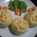 Cooksnap dari Alhabsyi Family untuk resep Bowl Bread (Roti Mangkok) dg Chicken Cream Soup