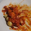 El cooksnap de Miguel López cuando hizo Gnocchi Amatriciana.