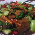 Cooksnap dari Khairani Hasanah untuk resep Tumis pokcoy daging sapi