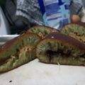Cooksnap dari Ayuhan N R untuk resep Martabak Manis Teflon Pandan Coklat Keju, Simpel, Anti Ribet !