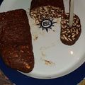 El cooksnap de Nati cuando hizo Salchichón de chocolate.