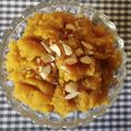 Dr. Pushpa Dixit's cooksnap of when they made મગ ની દાળ નો શીરો.(Mungdal no Sheraa in Gujarati).