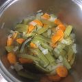 El cooksnap de Sandra cuando hizo Pencas de acelga en escabeche de verduras #BBB.