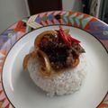Cooksnap dari Fitri Listiarini untuk resep Beef teriyaki ala hokben dan salad sayur