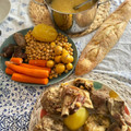El cooksnap de Marieta cuando hizo Putxero de Domingo (un cocido valenciano).