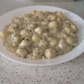 El cooksnap de Magalia cuando hizo Ñoquis de patata con bechamel trufada.
