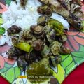 Cooksnap Fairuz Jalaluddin semasa beliau membuat Masak lemak siput sedut Selangor.