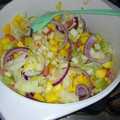 El cooksnap de yajaira castillo cuando hizo Ensalada para verano.