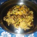 Vaishu Aadhira's cooksnap of when they made முந்திரி பால் வெஜிடபிள் பிரியாணி (Munthiri paal vegetable biryani recipe in tamil).