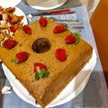 Cooksnap dari Raka Nina Setiawati untuk resep Simple sponge cake lembut no sp (topping meises)