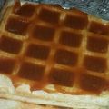 El cooksnap de Cami Vidal cuando hizo Waffles.