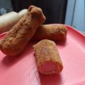 El cooksnap de Lorena González cuando hizo Panchos envueltos.