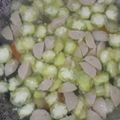 Cooksnap dari Yuliyanti Yuie untuk resep Sayur Bening Oyong Soun Bakso Ikan + Tempe Tepung