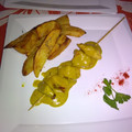 El cooksnap de Alejandro Iuliani cuando hizo Pollo Satay.