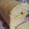 El cooksnap de Foschia Georgina cuando hizo Pan lactal con relleno y esponjoso.