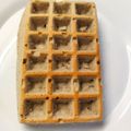 El cooksnap de Alba Irene Ramos cuando hizo Waffles de avena banana y miel.