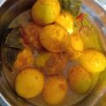 Cooksnap dari Vulcano Chan untuk resep Telur Kunyit Terasi sederhana aja ^^ no Santan