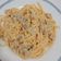 El cooksnap de Ari Rodriguez cuando hizo Spaghetti cremosos.