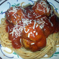 craftycookingmama's cooksnap of when they made THE Italian meatball.
