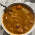 El cooksnap de Barbara cuando hizo Caldosa.