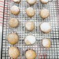 潼潼's cooksnap of when they made 零技巧「小熊雪球餅乾」拌一拌好簡單！！.